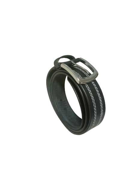 Men Leather Belt Black