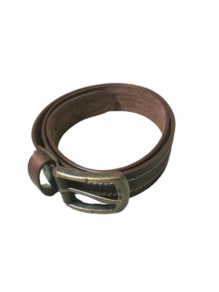 Men Leather Belts Brown