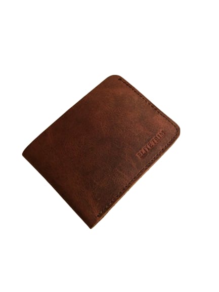 Genuine Leather Wallet Brown