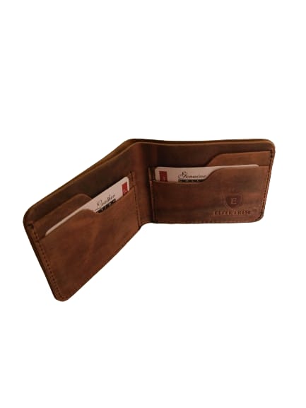 Genuine Leather Wallet Brown