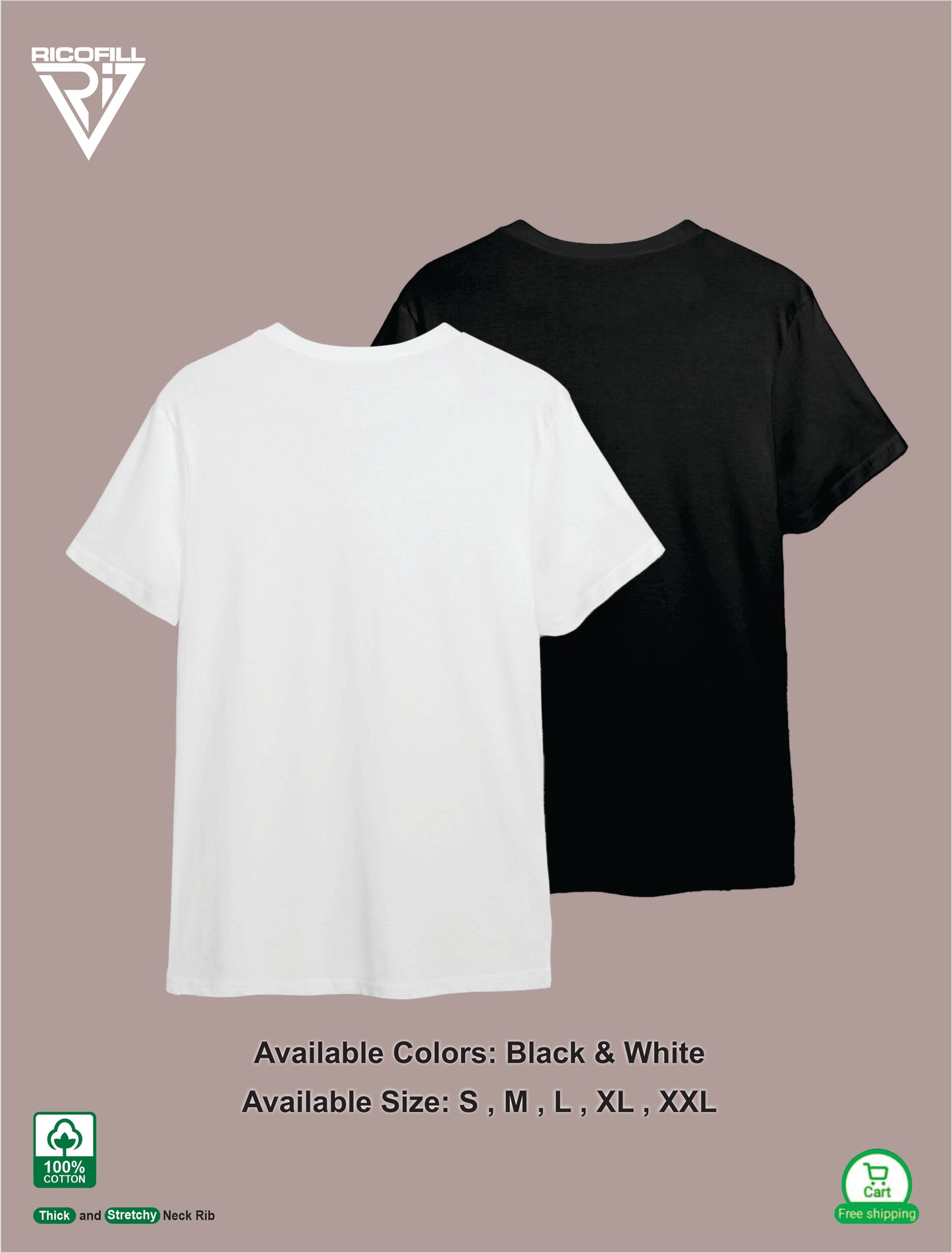 50% off , T shirt 2pcs, Black & White  Men's Solid Color Pure Cotton Crew Neck And Short Sleeve T-shirts, Comfy Tops For Summer Daily And Casual Outerwear